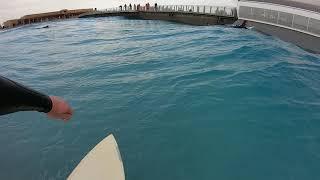 Surfing The Wave Bristol, Wavegarden. GoPro POV