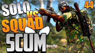 SCUM 44 | DESTROZANDO UNA SQUAD  | SCUM PvP Español | Ryoga