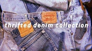 THRIFTED DENIM COLLECTION MASSIVE TRY-ON