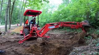 Playing with a Kubota Diesel Tractor