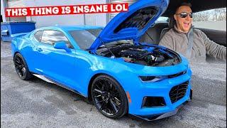 FIRST DRIVE and Street Tuning My 900HP MANUAL ZL1!!! *SHE'S A RIPPER!*