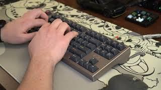 RS TKL Sound Test - Cherry MX Retooled Black Switches