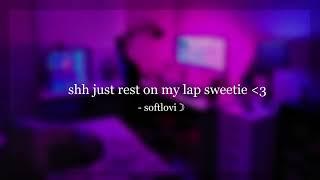 shh just rest on my lap sweetie.. - Gamer Boyfriend ASMR [Soft] [Keyboard sounds] [Sleep Aid]