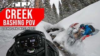 Creek Bashing Sleds Without A Paddle - 509