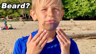 12 Year Old Growing A Beach BEARD!