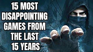 15 MOST DISAPPOINTING Games From The Last 15 Years