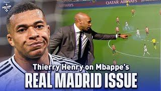 Thierry Henry brilliantly breaks down Kylian Mbappe's major issue at Real Madrid | UCL Today | CBS