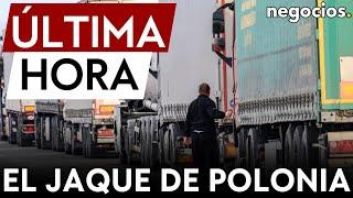 ÚLTIMA HORA | Polonia bloquea el tráfico de camiones a Ucrania