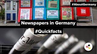 Newspapers in Germany | #Quickfacts