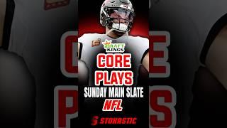 Draftkings NFL DFS Core Plays Sunday Main Slate, 9/15/24 | NFL DFS Picks Week 2