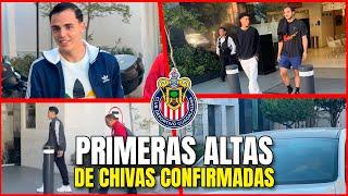 PRIMERAS ALTAS CONFIRMADAS de Chivas | Refuerzos Chivas | Rumores Chivas