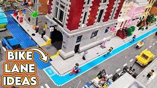LEGO City Bicycle Lane Ideas!