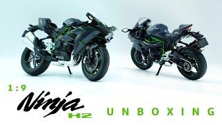 Kawasaki Ninja H2 Scale Model | 1:9 Kawasaki Ninja H2 | Kawasaki Ninja H2 India | Unboxing Ninja H2