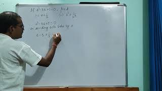 If a2-3a+1=0,find (i) 1+1/a  (ii) a2+1/a2 || CLASS 9