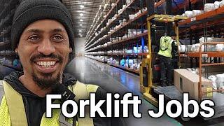 Forklift Operator Job at Ryder. 201. Warehouse Career with Advancement