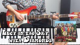 The Beatles | Lucy in the Sky with Diamonds | Instrumental Cover (Guitar, Bass, Organ, Piano)