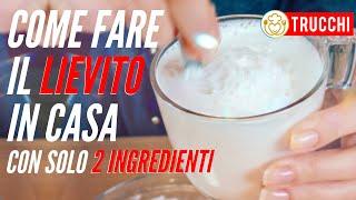 LIEVITO ISTANTANEO FATTO IN CASA con 2 INGREDIENTI - LIEVITATI SENZA GLUTINE Ep.15 | VivoGlutenFree