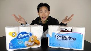 Charmin vs Kirkland Toilet Paper Test