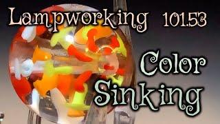 Lampworking / Flameworking - 101.53 - Color Sinking - 104 demo