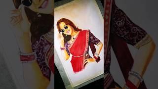 Manju Warrier drawing  manassilayo  #drawing #rajanikanth #vettaiyan #manjuwarrier  #shorts