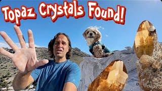 Exclusive Crystal Dig at Utah's Topaz Mountain | Rare Crystal Hunting Adventure