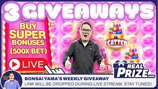 Live 3 Giveaways How Much Can I Win Today? Join Me! #shorts #fyp #livestream #vertical