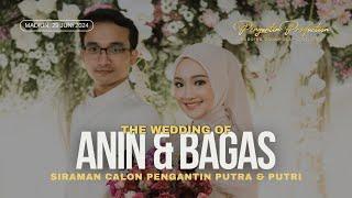 Pengantin Production : LIVE STREAMING Siraman Calon Pengantin Putra & Putri  - Anin & Bagas