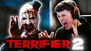 I Watched *TERRIFIER 2* With a HEART MONITOR! (FIRST TIME WATCHING)