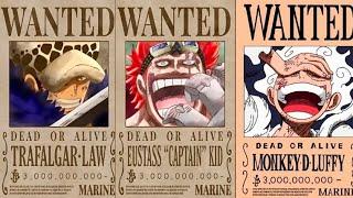 ONE PIECE Before and After every new Bounty after Wano Arc 2025