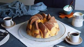 Marble Bundt Cake With A Raspberry Cream Cheese Core: The Perfect Simple Cake Recipe!