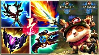 DOIS PENTAKILL NO MESMO JOGO! - TEEMO BUILD DARDO MORTAL