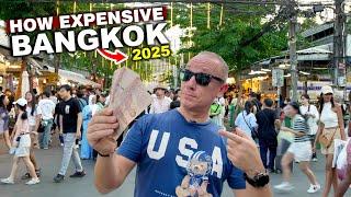 How Expensive Is BANGKOK In 2025 | Prices & Choices | OverTourism And Inflation #livelovethailand