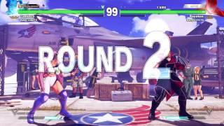 Street fighter 5 Ed Ranked Match