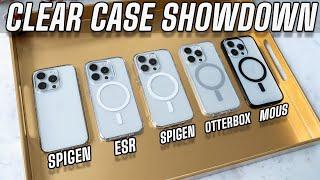 Ultimate Clear Case Showdown: Best iPhone 15 Pro Case Found!