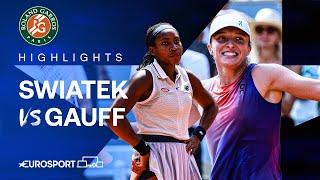 Iga Swiatek vs Coco Gauff | Semi-Final | French Open 2024 Extended Highlights 