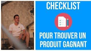 Comment Trouver un Produit Gagnant ? La Checklist