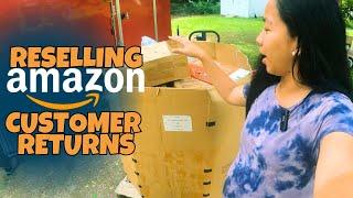 Unboxing of a Mystery Amazon Return Pallet with 100+ products! Filipina Online Seller’s Profit Hunt!