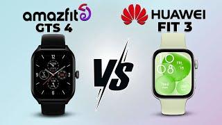 Huawei Watch Fit 3 vs Amazfit GTS 4 - Which Reigns Supreme?