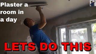 How to Plaster a Room in a Day Plasterer Plastering Tips & Advice mac plastering