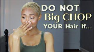 BIG CHOP CONS | Do NOT Cut Your Hair if...