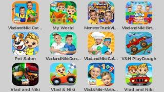 All Vlad & Niki (iOS / Android) Games: 28 Mobile Vlad&Niki Free Games (iPad Gameplay)