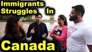 IMMIGRANTS STRUGGLES IN CANADA | CANADA COUPLE