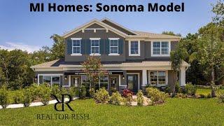 Model Home Tour: MI Homes: Sonoma Model Sanford, FL $647,990