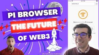 Pi Browser : The Future of Web3 Browsing | Explained by Pi Network Founder Dr. Nicolas Kokkalis