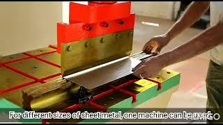 PRESS MACHINE || SHEET METAL BENDING MACHINE || HYDRAULIC PRESS