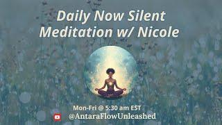 Daily Now 20-Min Silent Meditation w/ Nicole (day 342)