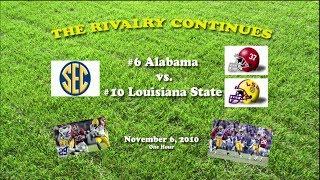 2010 Alabama @ LSU One Hour