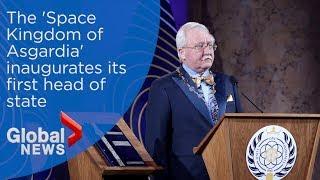 The "Space Kingdom of Asgardia" inaugurated its first head of state