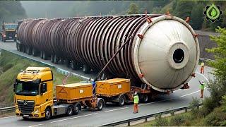 Extreme Dangerous Transport Skill Operations Oversize Truck | Biggest Heavy Equipment Machines #15