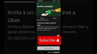 Como obtener el Código de Referidos o Enlace de Invitación de Uber Driver, Obtén Más Ganancias Uber